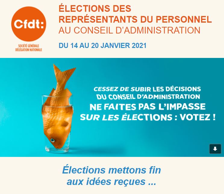 Pourquoi voter au Conseil d'Administration  et pourquoi CFDT ?