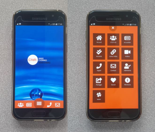 L'appli mobile Cfdt-sg devient une web application