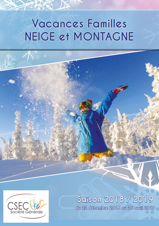 Catalogue CSEC familles Hiver 2018