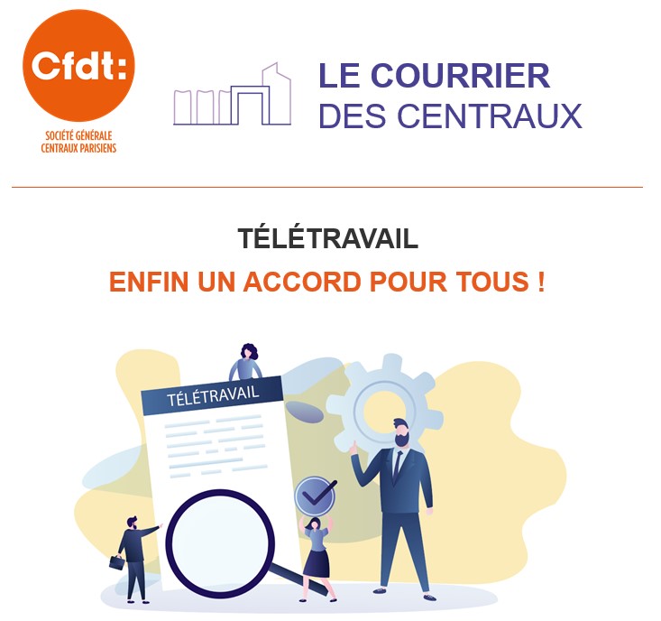 Télétravail  : enfin un accord pour tous !